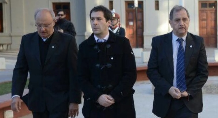 "Tano", "Juanpi" y "Carlitos", en otros tiempos.