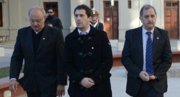 "Tano", "Juanpi" y "Carlitos", en otros tiempos.