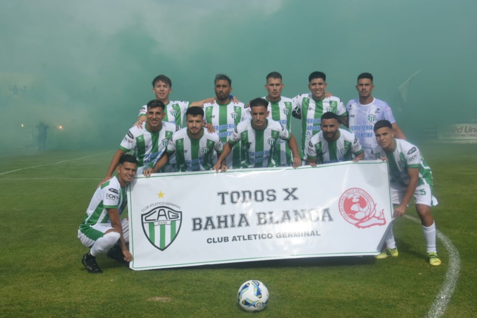El primer once de Germinal en la temporada del Federal A. (Foto: Sergio Esparza/Jornada).