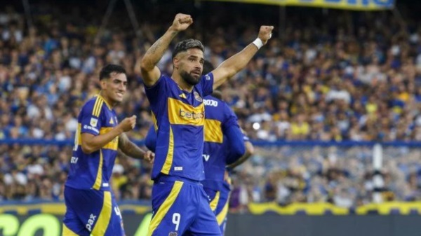 Merentiel convirtió el cuarto del "Xeneize", que hacía 4 meses que no convertía 4 goles.