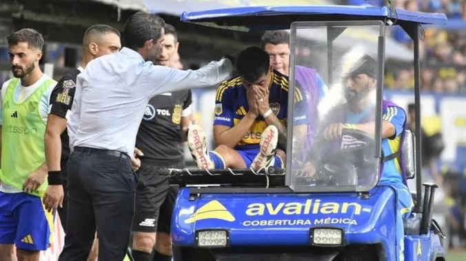 Un problema para Gago en Boca: Williams Alarcón fue operado y estará dos meses de baja.
