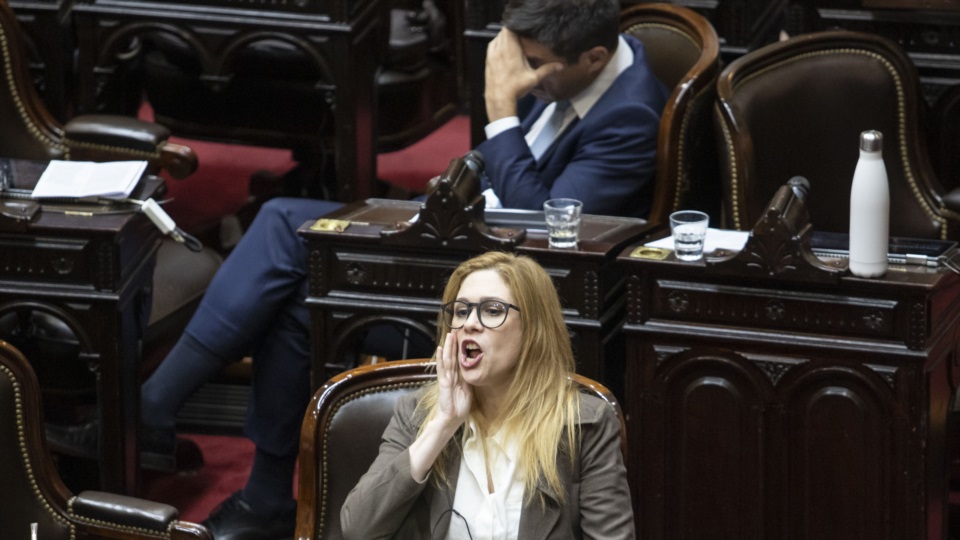 Un nuevo ataque de la diputada libertaria a la vicepresidenta.