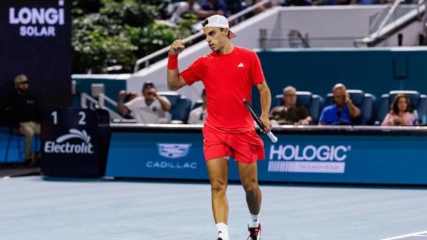 "Fran" jugó con un nivel de top 10 y suma méritos tras lo hecho en Indian Wells. Va por las semis e igualar la marca de 2022.