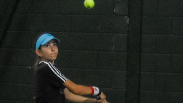 Delfina Pavón, una de las principales protagonistas del Abierto de Menores en Trelew (Sergio Esparza Jornada Medios).