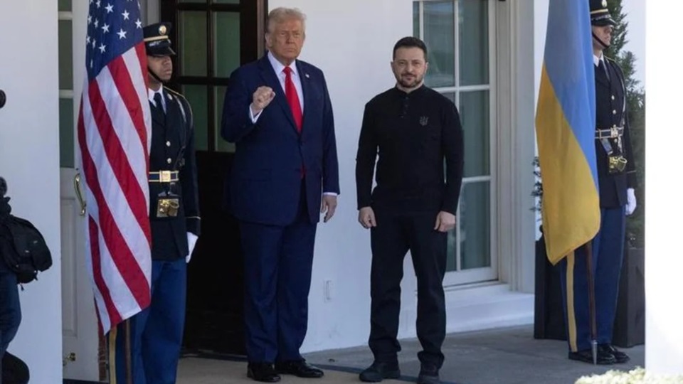 Trump y Zelenski, días pasados en la Casa Blana Fotografía: Agencia Noticias Argentinas/Xinhua.