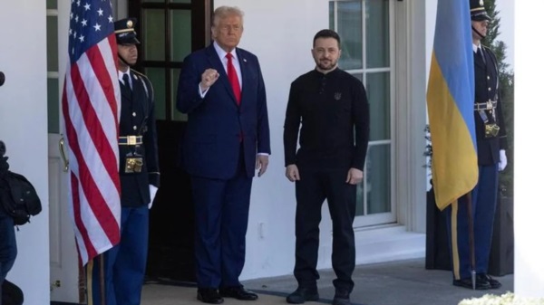Trump y Zelenski, días pasados en la Casa Blana Fotografía: Agencia Noticias Argentinas/Xinhua.