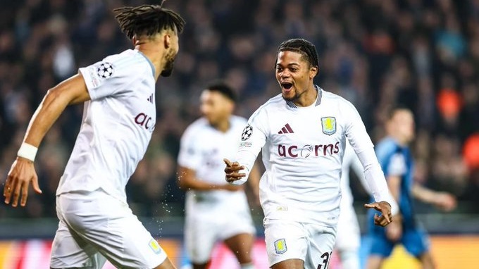 Con gol de Asensio y solidez de Dibu Martínez, Aston Villa supera al Brujas en octavos de Champions.