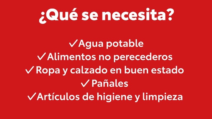 El Grupo Vázquez-Autos del Sur SA ayudando a Bahía Blanca.