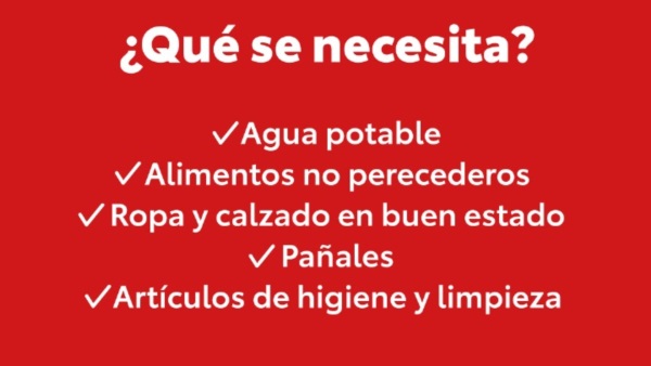 El Grupo Vázquez-Autos del Sur SA ayudando a Bahía Blanca.
