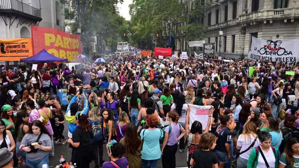Movilización por las calles de CABA.
