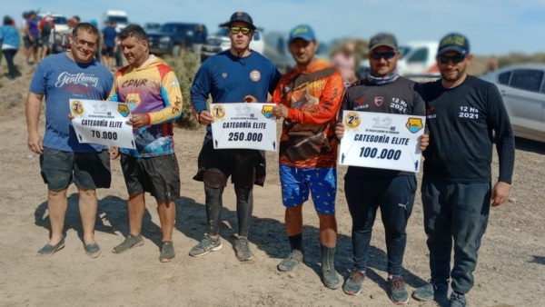Las tres mejores parejas de Elite: Garate-Siciliano, Vernetti-Ruiz y Brandán-Alexis Oficialdegui.