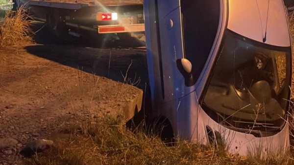 El accidente se produjo en la mañana de este domingo.