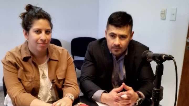 Mauro Quinteros y Camila Nardelli, a cargo de la Agencia. 