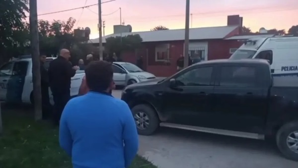 Casa donde hallaron los cuerpos