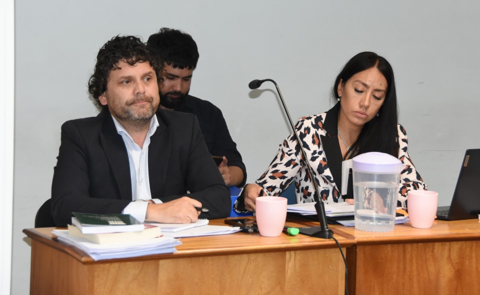 Rubén Kholer y Mariana Millapi, los investigadores. 