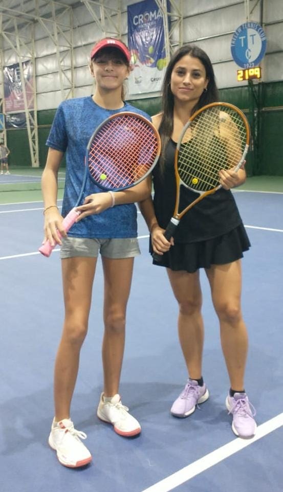 Matilda Nogueira y Diana Echegoy, las finalistas de 4º Damas.