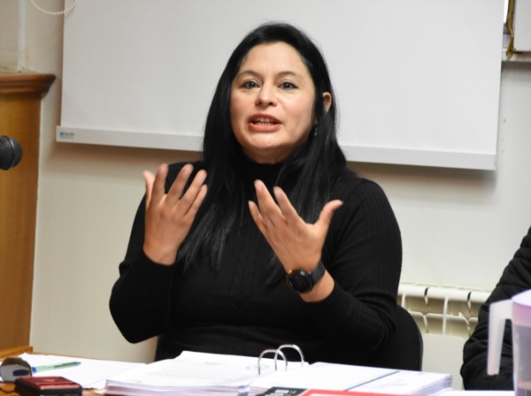 La penalista Gladys Olavarría, defensora de los Tolosa. 