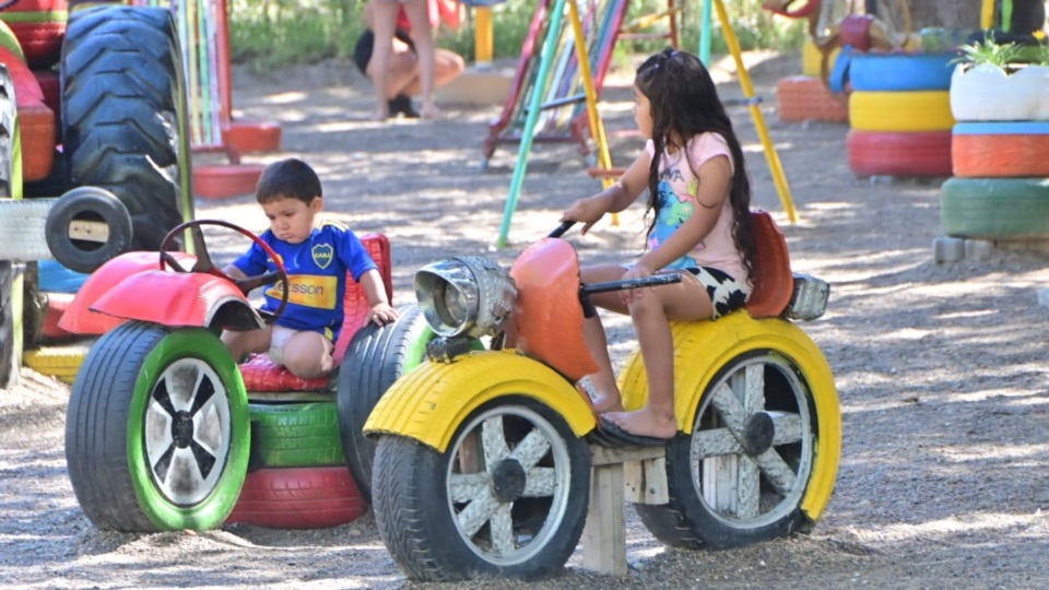 Vecinos de todo el Valle visitaron el Parque Recreativo.