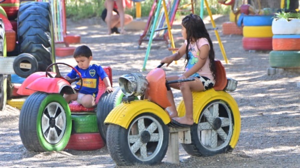 Vecinos de todo el Valle visitaron el Parque Recreativo.