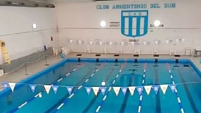 El natatorio, un lujo para el VIRCh.