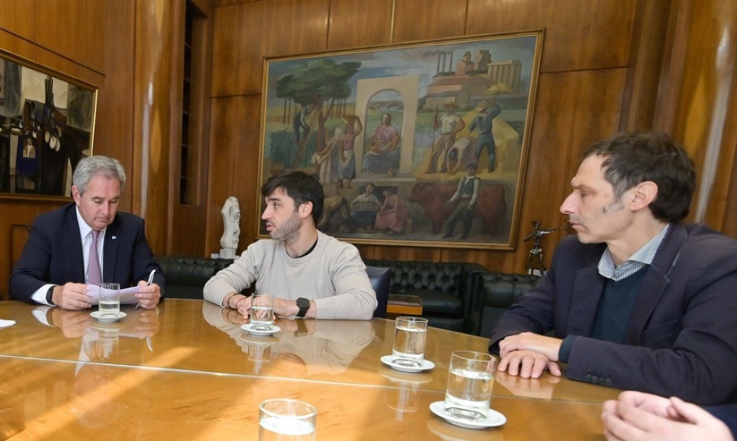 Auditor. Quirno, Torres y Arnaudo, hace diez días en el Ministerio de Economía..