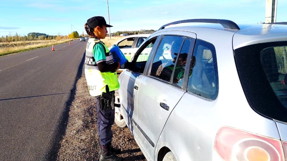 En las rutas y accesos a las ciudades y localidades fueron los operativos.