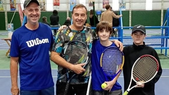 Simpson-Pérez y Nogueira-Suffriti protagonizaron el mejor partido de dobles en 3º Caballeros. 