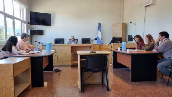 Audiencia en donde se cerraron los acuerdos probatorios entre la Fiscalía y la Defensa.