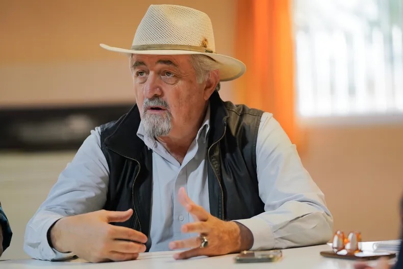 Othar Macharashvili, intendente de Comodoro Rivadavia.
