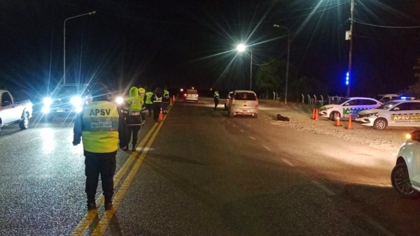 Los controles se efectuaron en diferentes puntos de la provincia.