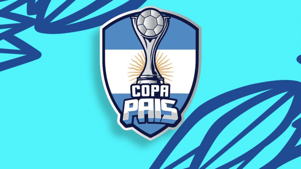 El logo e isotipo de la Copa País.