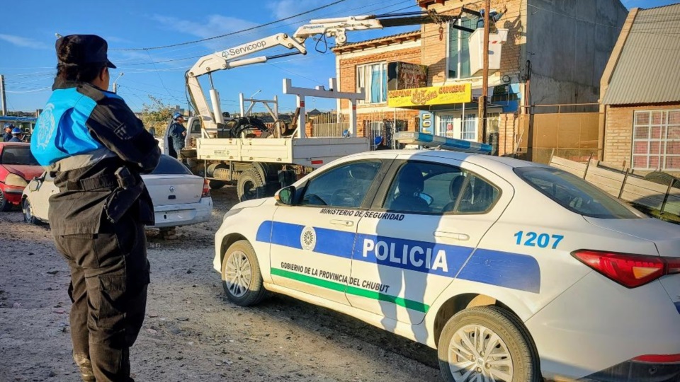 Las desconexiones se realizaron en la zona oeste de Puerto Madryn.