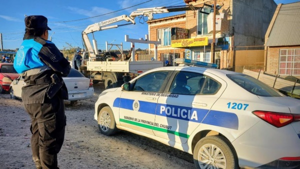 Las desconexiones se realizaron en la zona oeste de Puerto Madryn.