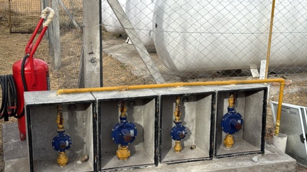 Los trabajos consistieron en la renovación total del sistema de gas envasado.