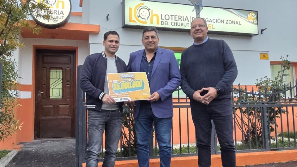 El premio fue comercializado en El Maitén.
