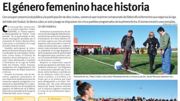 La cobertura de Jornada, hace once años.