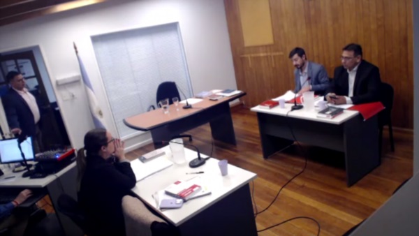 La audiencia preliminar se efectuó luego de que el imputado fuera declarado en rebeldía.