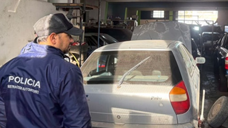 Las diligencias se concretaron en cuatro talleres mecánicos.