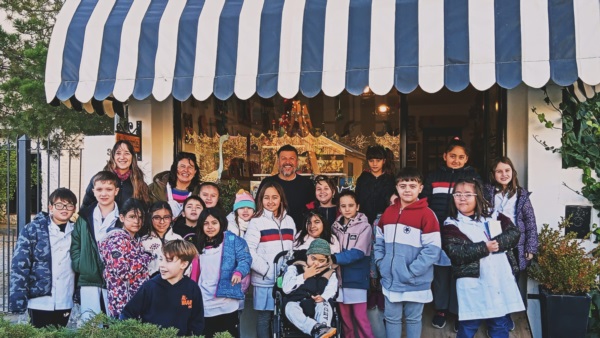 La propuesta de la Garza Viajera, son parte de las actividades escolares en Rada Tilly.