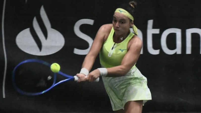 Martina Capurro venció a la estadounidense Mc Neil y será rival de la chilena Labraña en semifinales (Sergio Esparza/Jornada Medios).