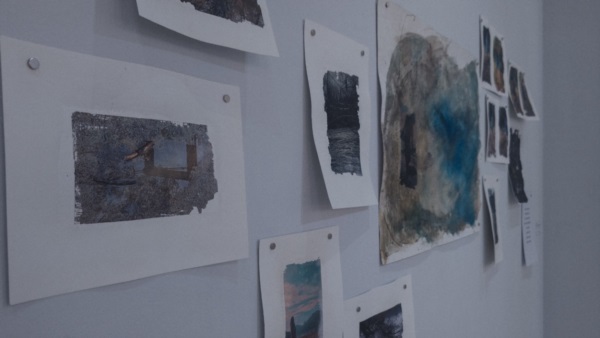 Las obras son de las artistas Betina Benítez y Andrea Marchetti.