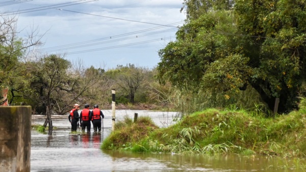 Varias regiones bonaerenses bajo agua.