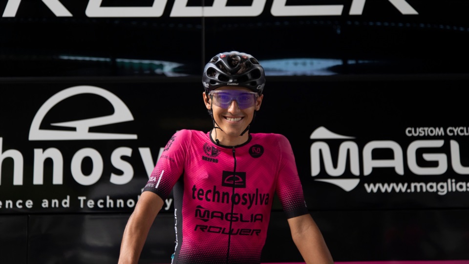 El ciclista madrynense finalizó 5° en la séptima fecha de la Copa España 2025
