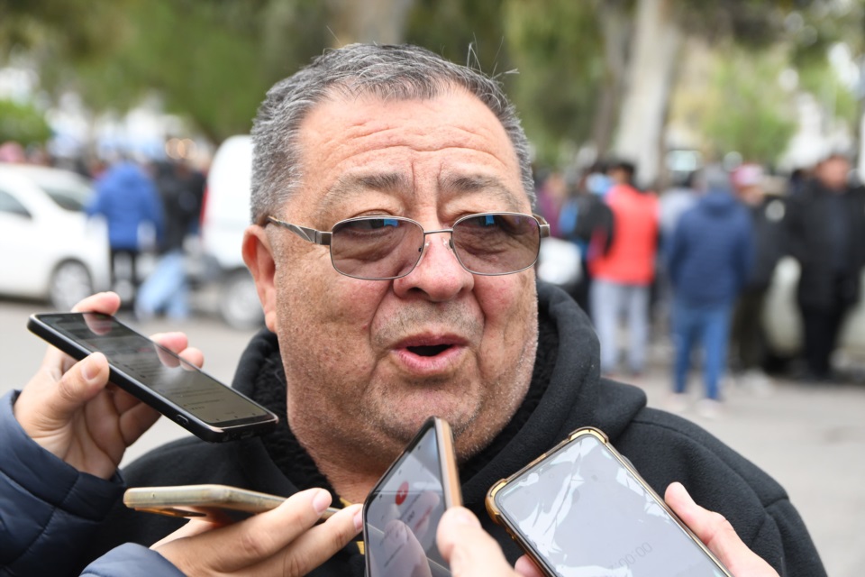 César Zapata, secretario General de SOMU Madryn. (Foto: Mariano Di Giusto)