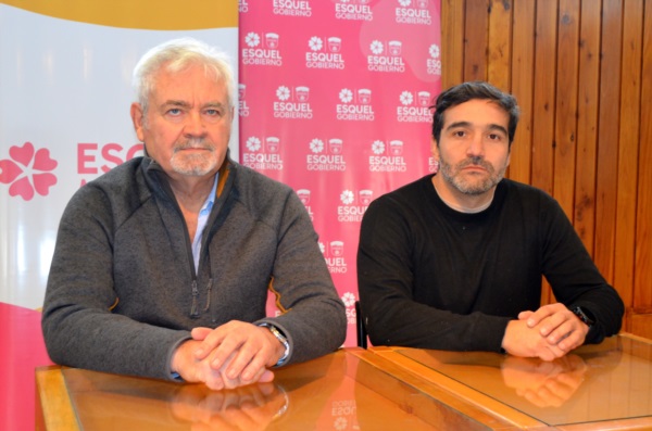 Guillermo Espada del IPV e Iván Pereira, gerente UEPROMU