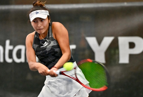 La peruana Romina Ccuno volvió a quedar entre las ocho mejores del torneo (Daniel Feldman/Jornada Medios).
