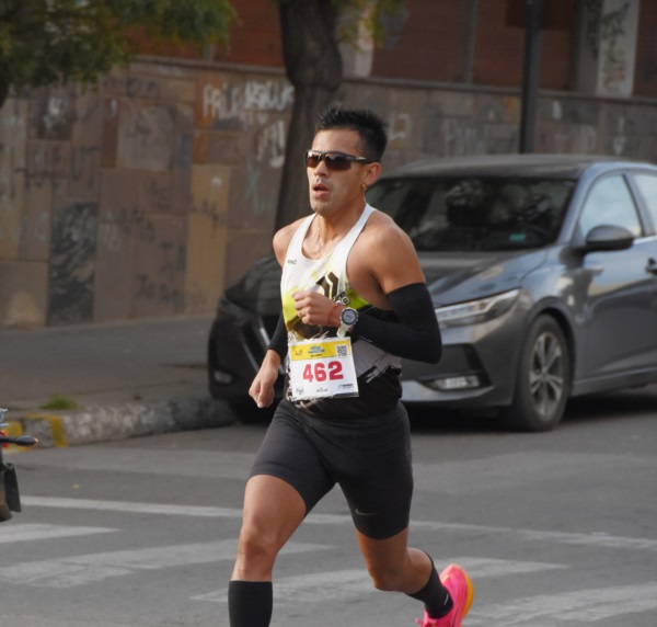 Leonel Chiorazzo logró su mejor marca personal en 5K (Norman Evans/Jornada Medios).