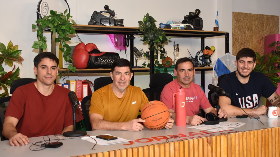 Francisco Torres y Nicolás Gimenez en el estudio de Jornada Stream.