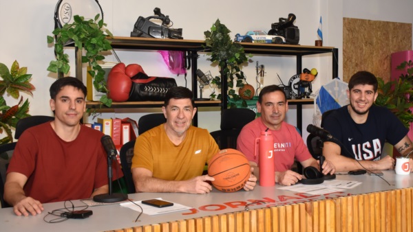 Francisco Torres y Nicolás Gimenez en el estudio de Jornada Stream.
