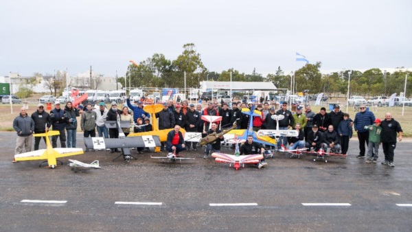 El evento se desarrolló en las instalaciones del Club de Aeromodelismo de Puerto Madryn.